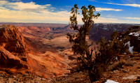 Bluffs Over the Piria Canyon Utah