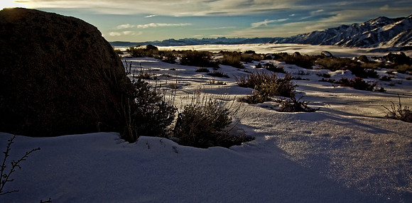 Morning Fog Over Mono Lake