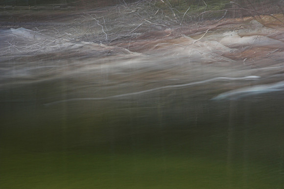 Floating Eye     Merced River at Yosemite National Park,Ca