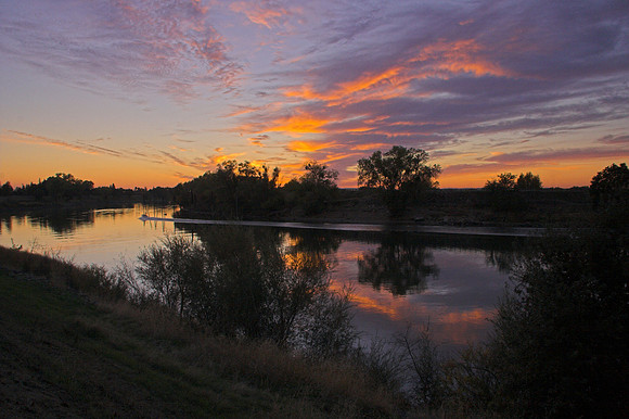 Sacramento River Sunset